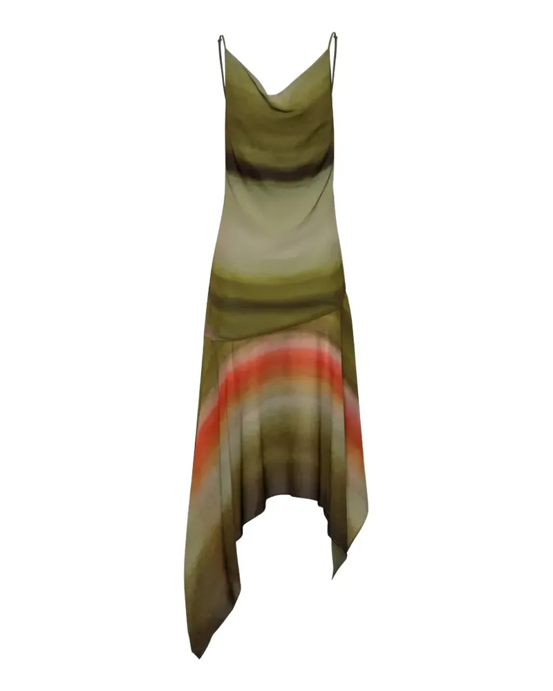 Baobab Collection Asymmetrisches Carlota Maxikleid - Grün Grün