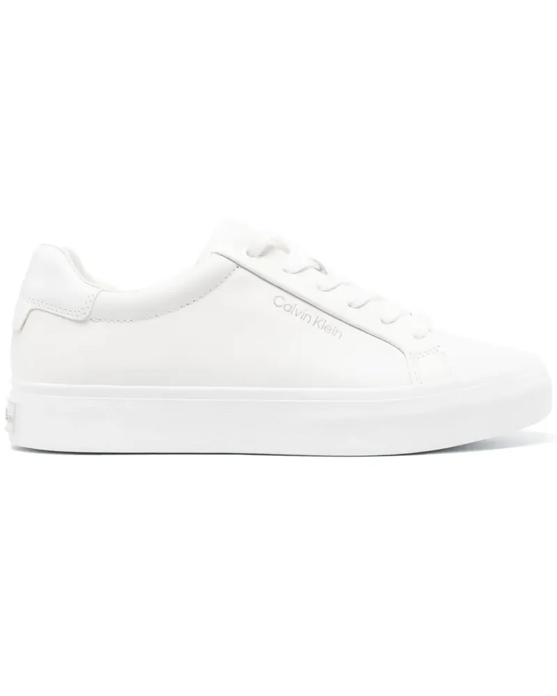 Calvin Klein Sneakers mit Schnürung - Weiß Weiß