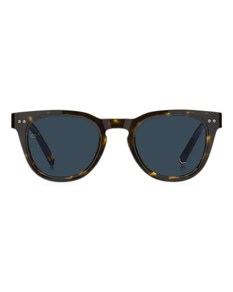 Tommy Hilfiger square-frame sunglasses - Braun Braun