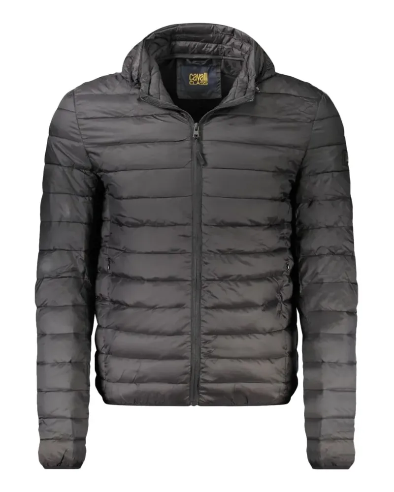 Roberto Cavalli hooded padded jacket - Schwarz Schwarz