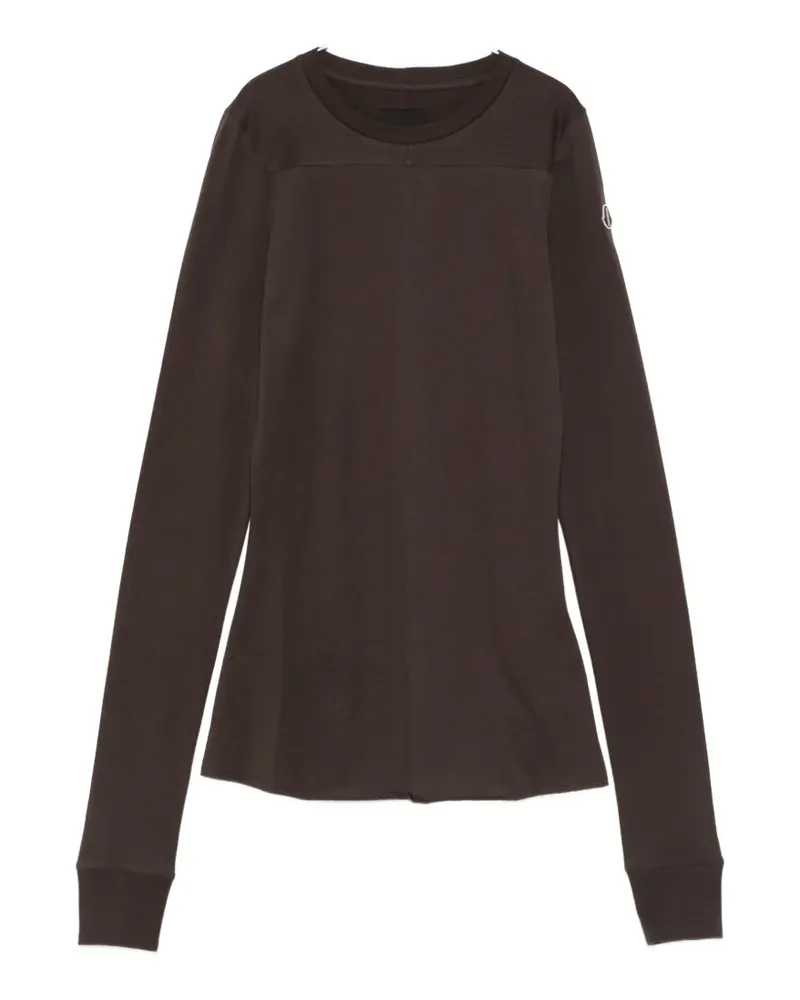 Moncler Girder long-sleeve T-shirt - Braun Braun