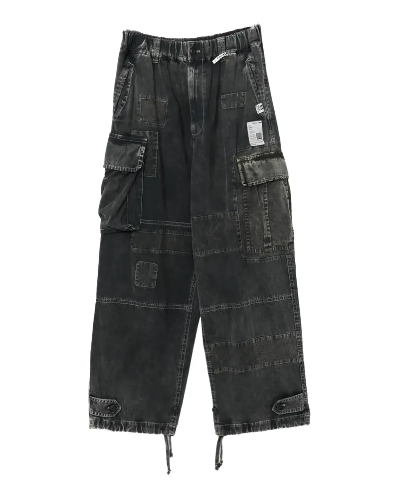 MIHARAYASUHIRO Repair Cargohose - Schwarz Schwarz