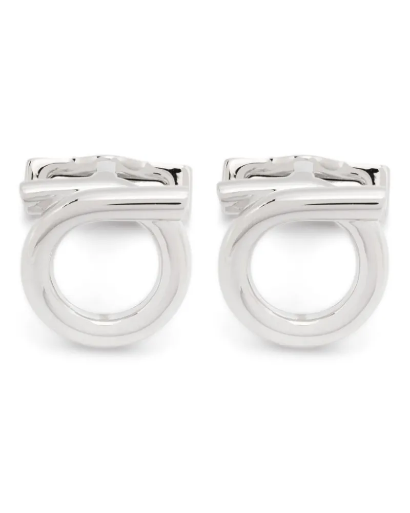 Ferragamo Manschettenknöpfe im Gancini-Design - Silber Silber