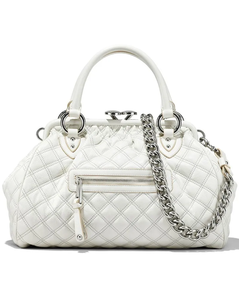 Marc Jacobs The Stam Shopper aus Leder - Weiß Weiß