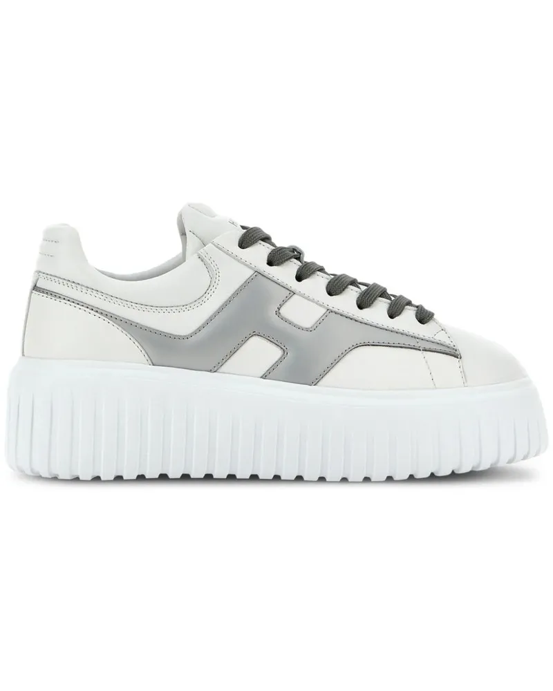 Hogan Sneakers mit Plateausohle - Weiß Weiß