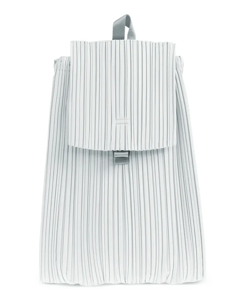 Issey Miyake pleated backpack - Grau Grau