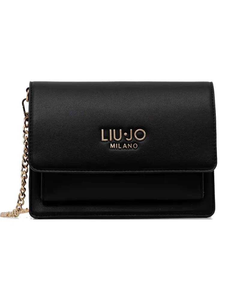 Liu Jo Umhängetasche mit Kette - Schwarz Schwarz