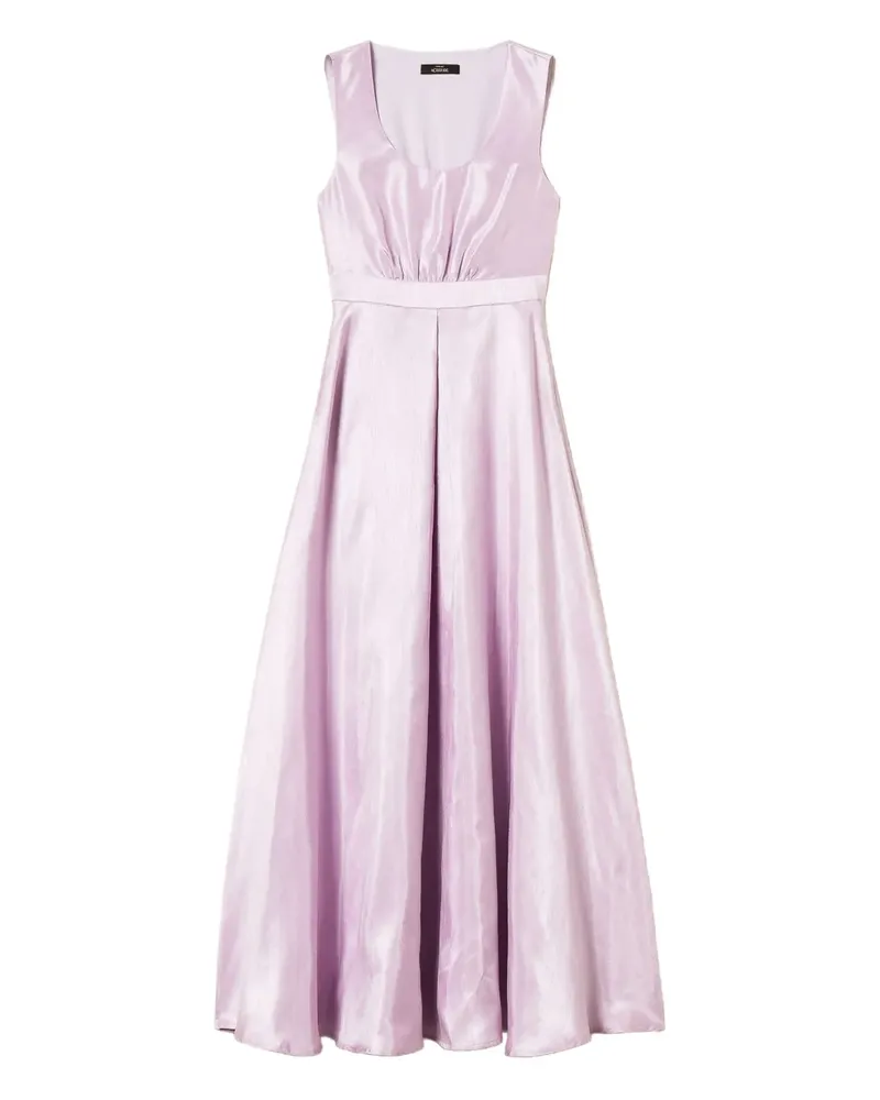 Twin-Set Ärmelloses Maxikleid - Violett Violett