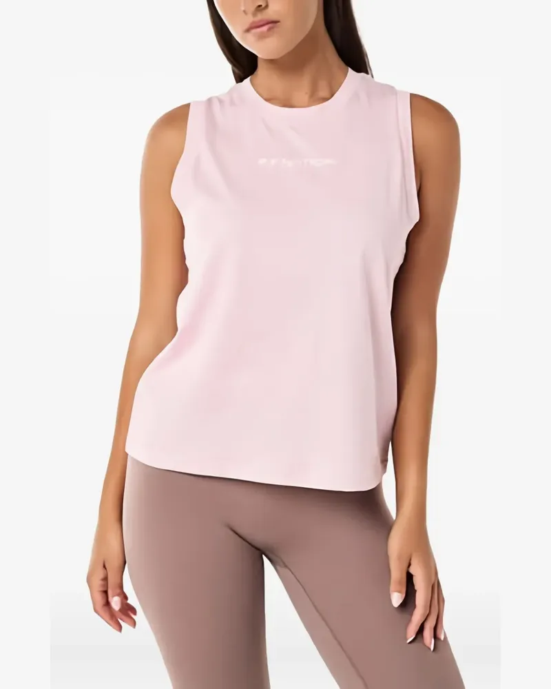 P.E. NATION Shuffle Tanktop mit Logo - Rosa Rosa