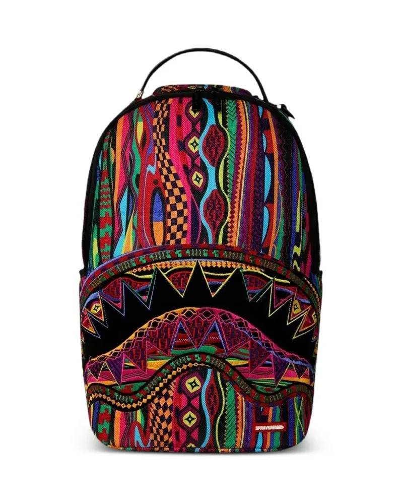 Sprayground Royal Rhythm Rucksack mit Stickerei - Schwarz Schwarz