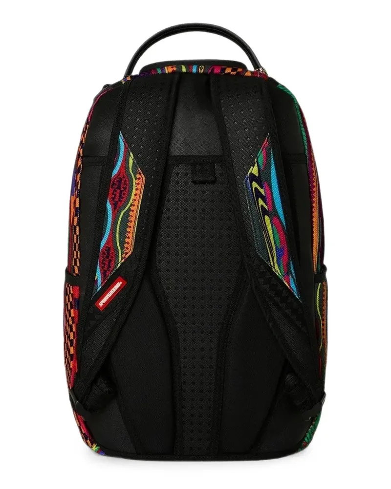 Sprayground Royal Rhythm Rucksack mit Stickerei - Schwarz Schwarz