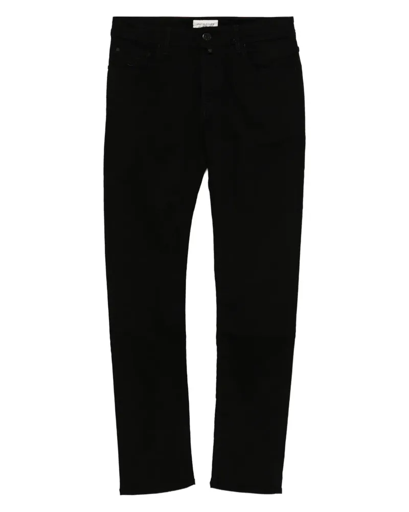 Jacob Cohën Five-Pocket-Jeans - Schwarz Schwarz