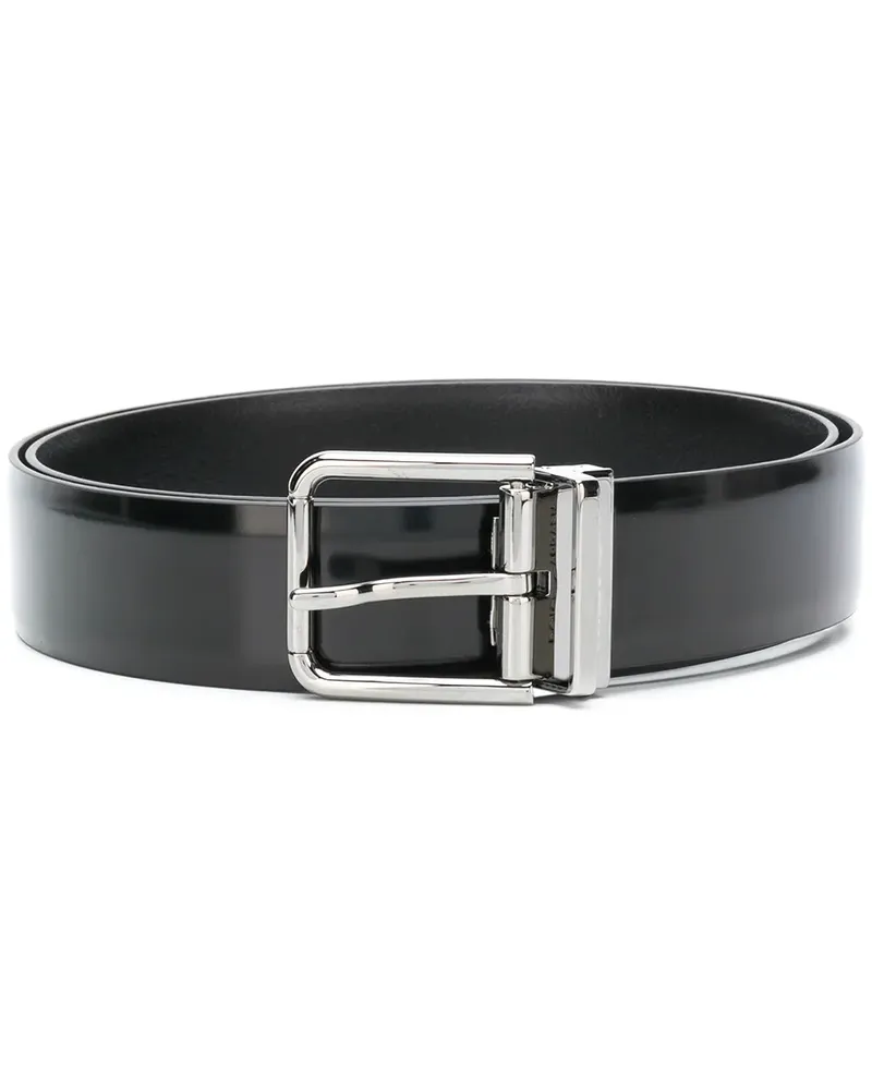 Dolce & Gabbana Klassischer Gürtel - Schwarz Schwarz