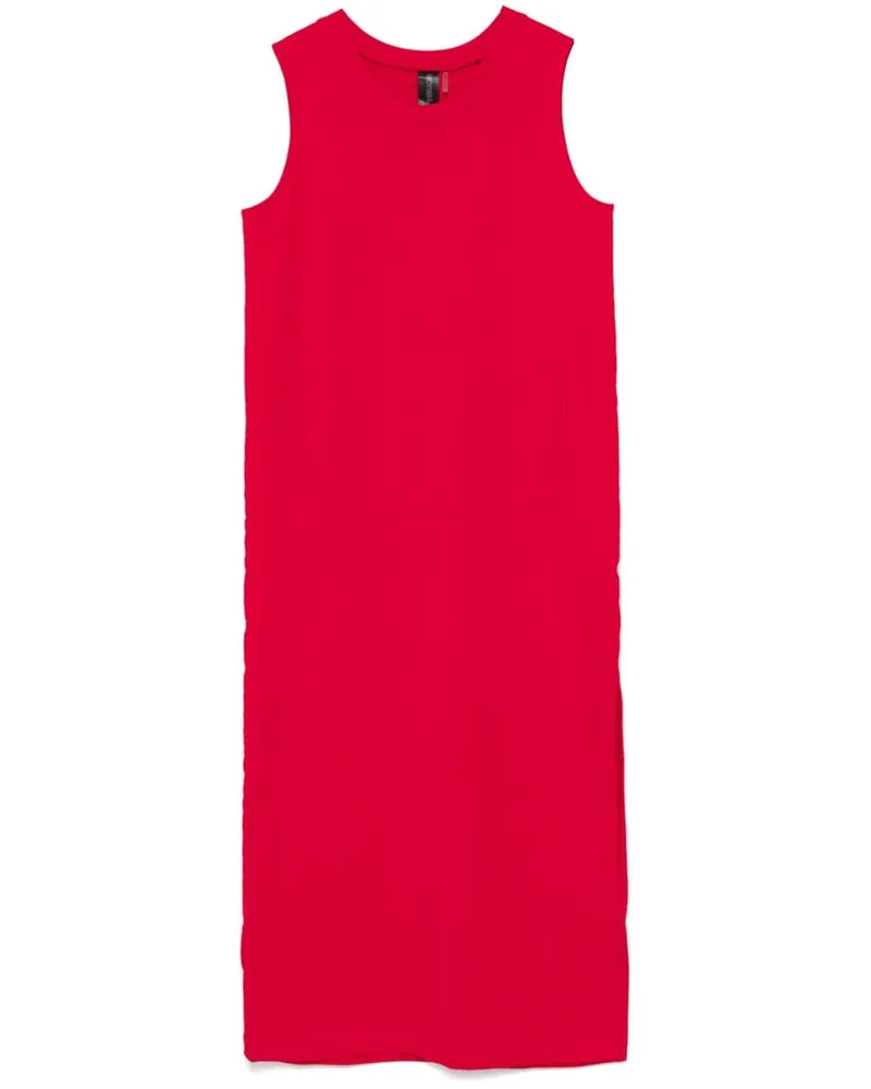 Norma Kamali Ärmelloses Maxikleid mit Schlitz - Rot Rot