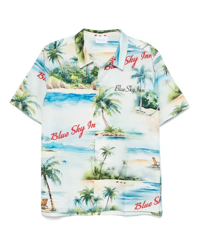 Blue Sky Inn Island Hemd - Blau Blau