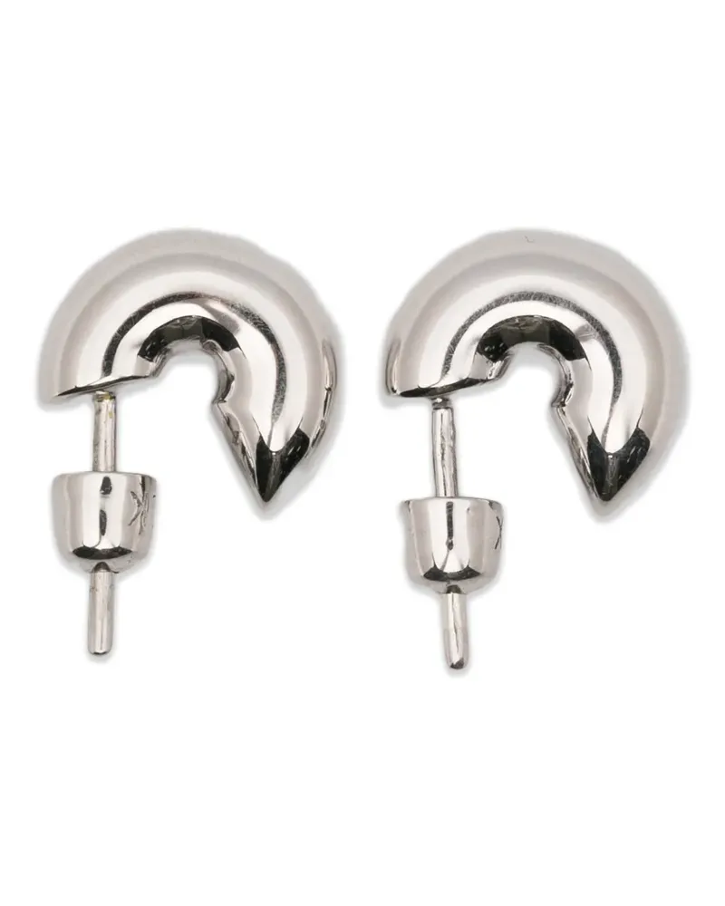 Maria Black Prima small hoop earrings - Silber Silber