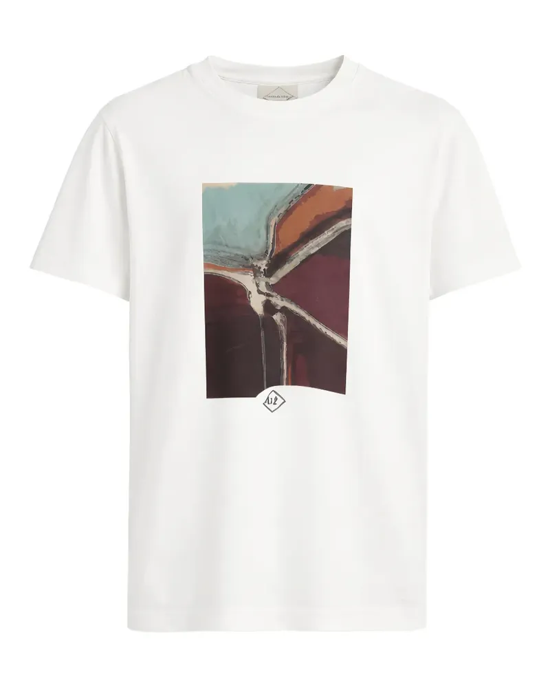 Pal Zileri graphic-print T-shirt - Weiß Weiß