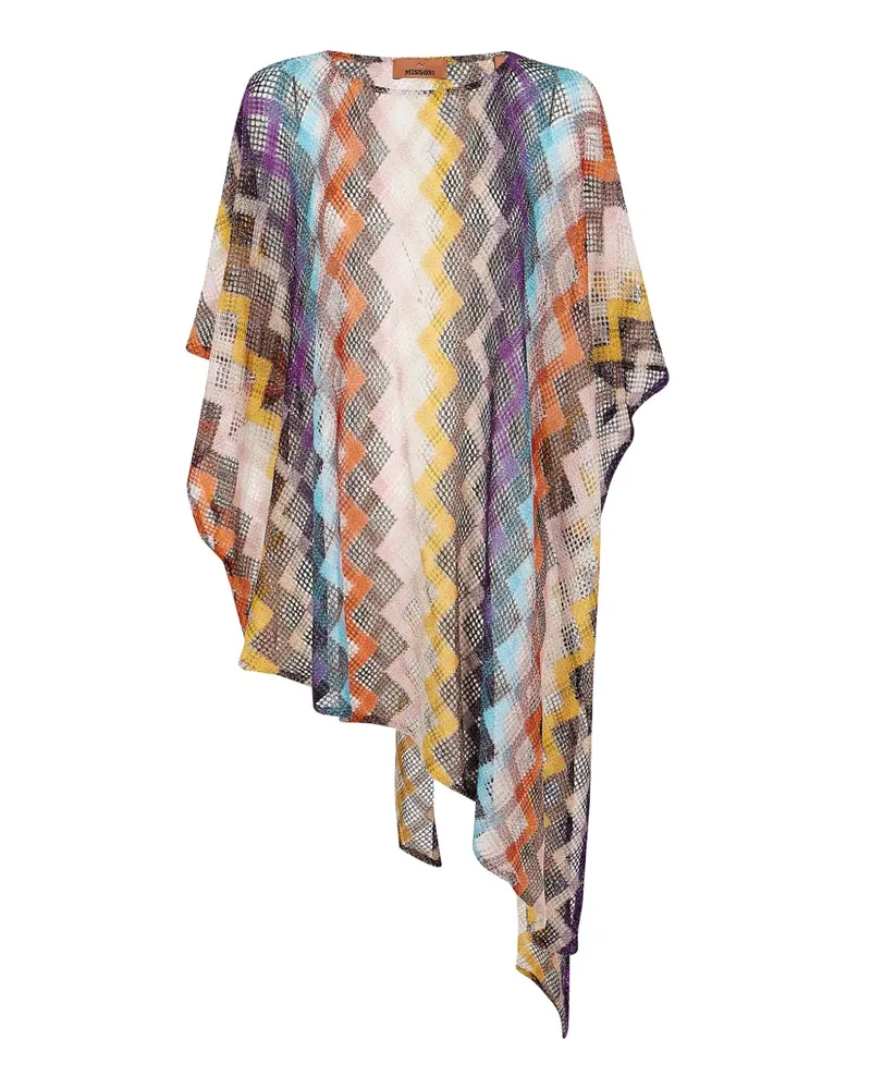 Missoni Tunika mit Zickzackmuster - Nude Nude