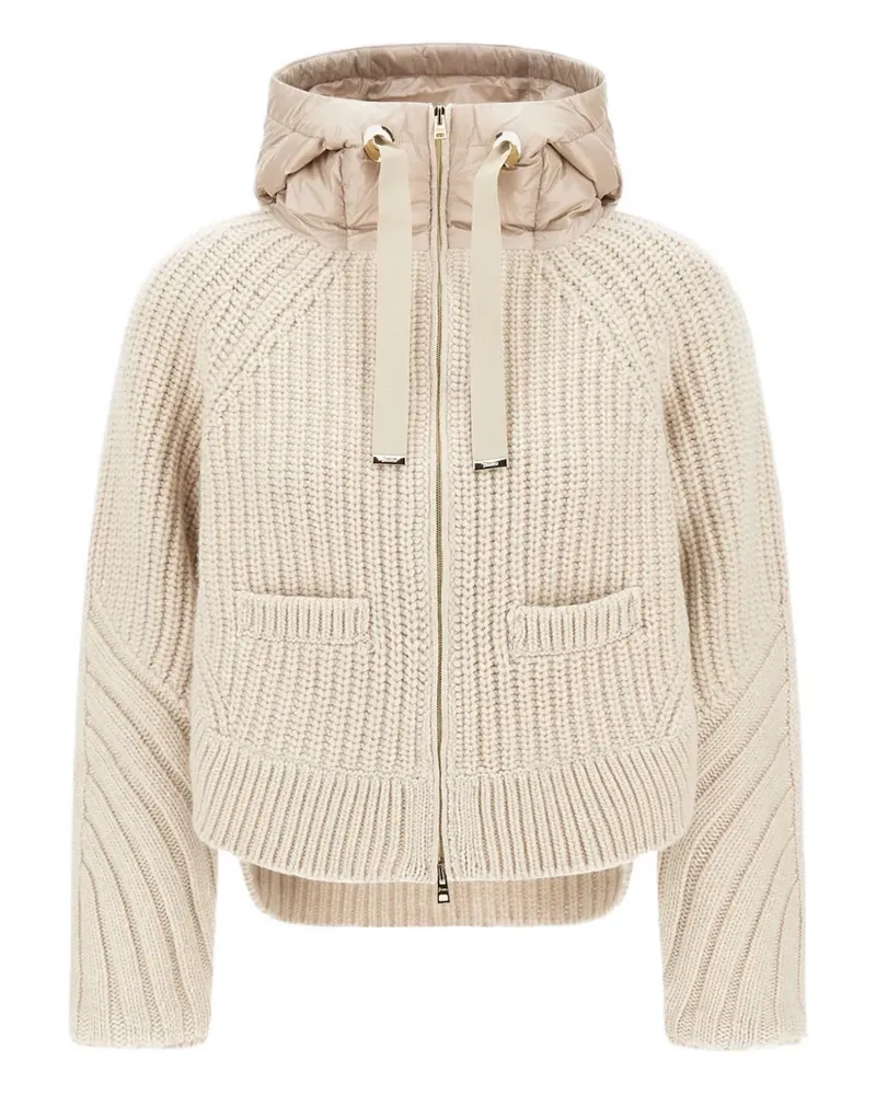 Herno Cardigan mit Kapuze - Nude Nude