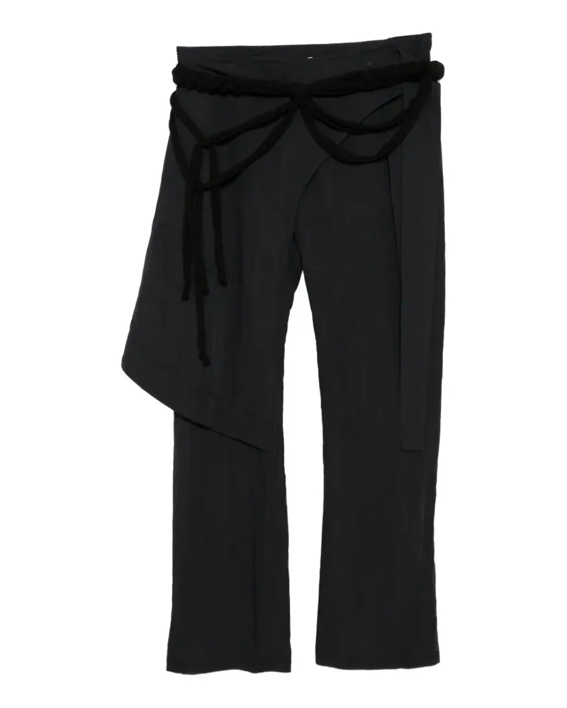 Hyein Seo wrapped trousers - Blau Blau