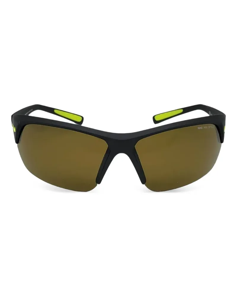 Nike Skylon Ace geometric-frame sunglasses - Schwarz Schwarz