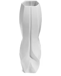 Zaha Hadid Design Braid' Vase, 37cm Weiß