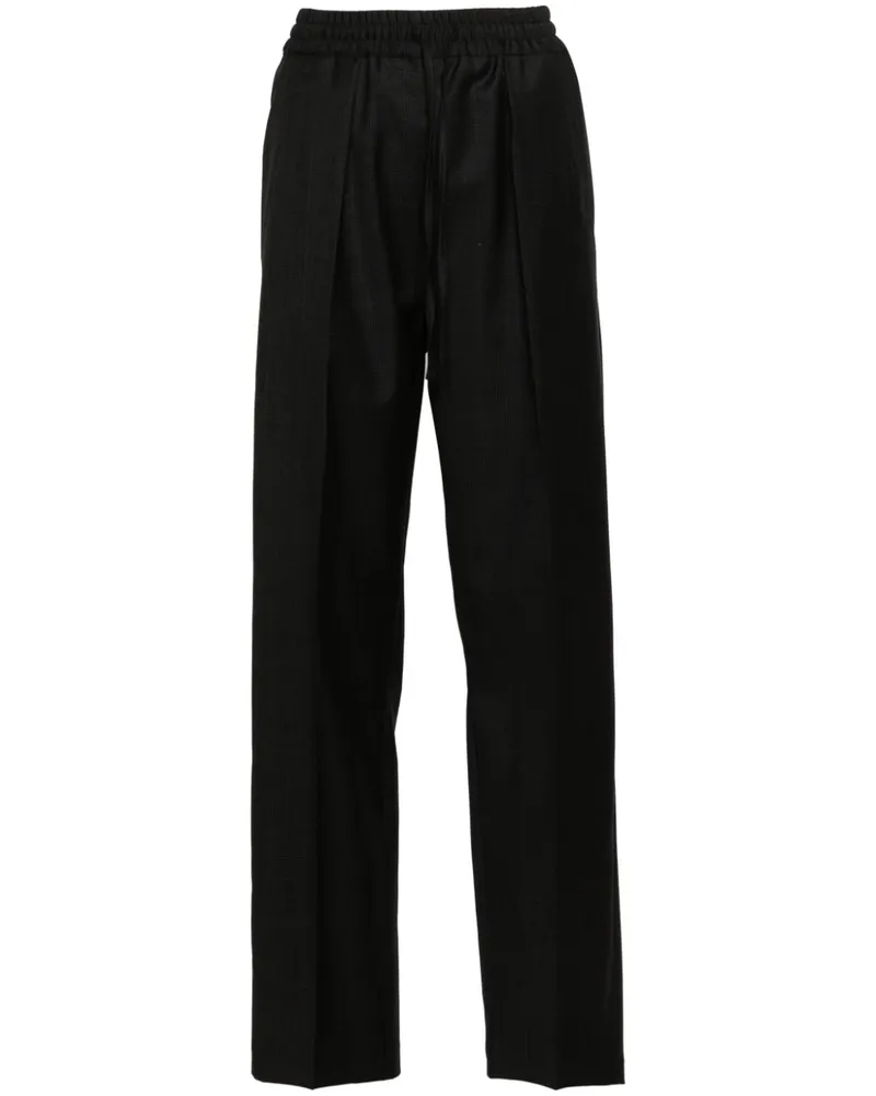 Isabel Marant Karierte Liska Wollhose - Grau Grau