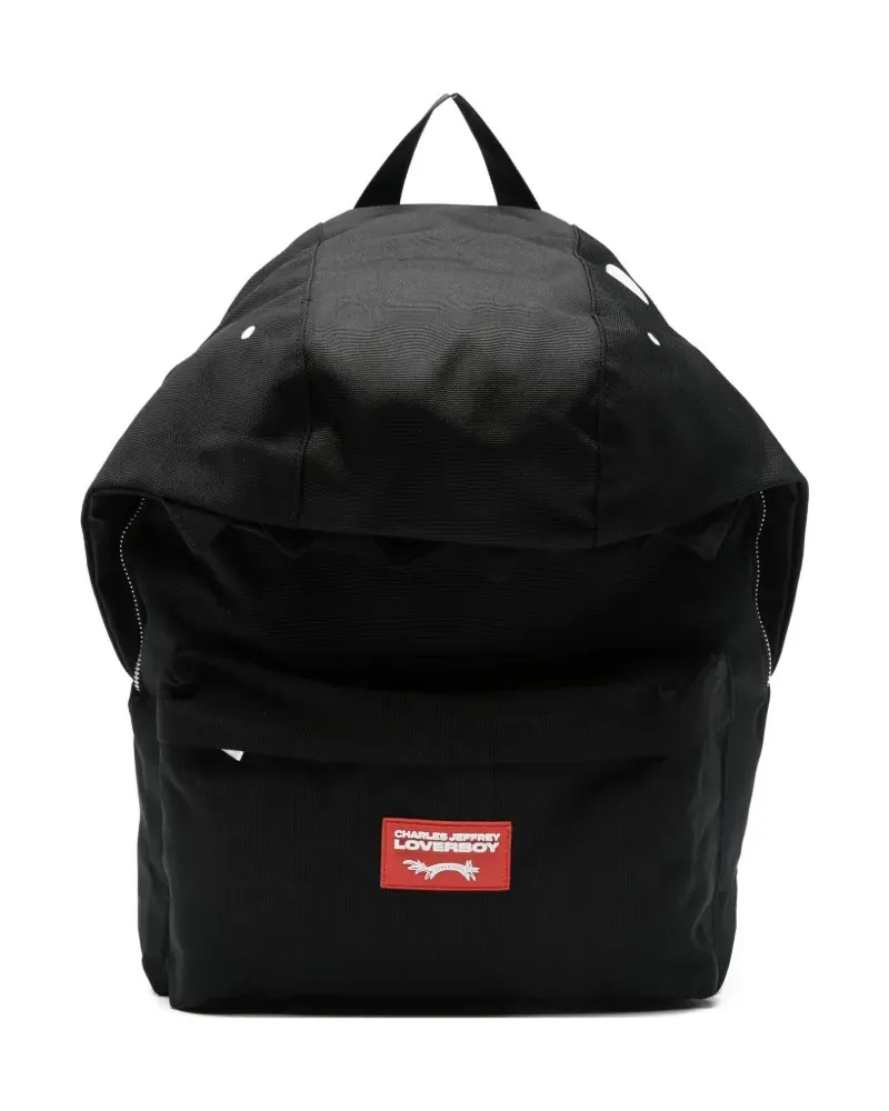 Charles Jeffrey Loverboy Dino backpack - Schwarz Schwarz