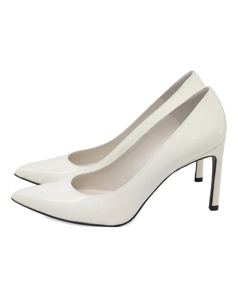 Stuart Weitzman Heist pointed-toe pumps - Weiß Weiß
