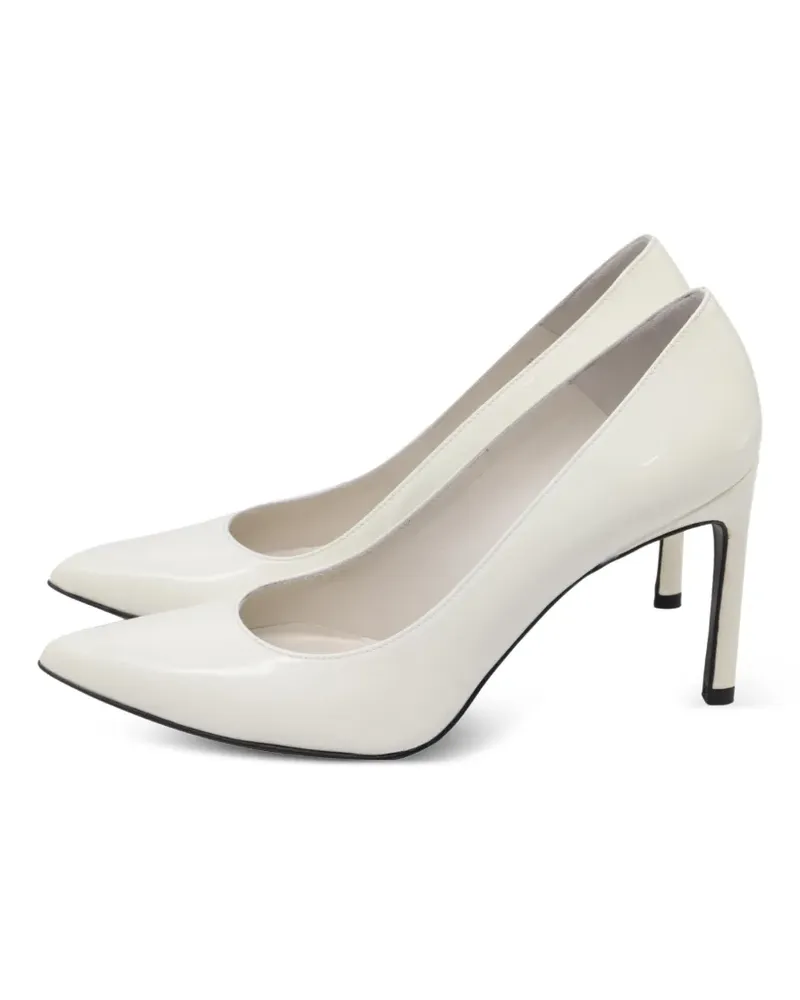 Stuart Weitzman Heist pointed-toe pumps - Weiß Weiß