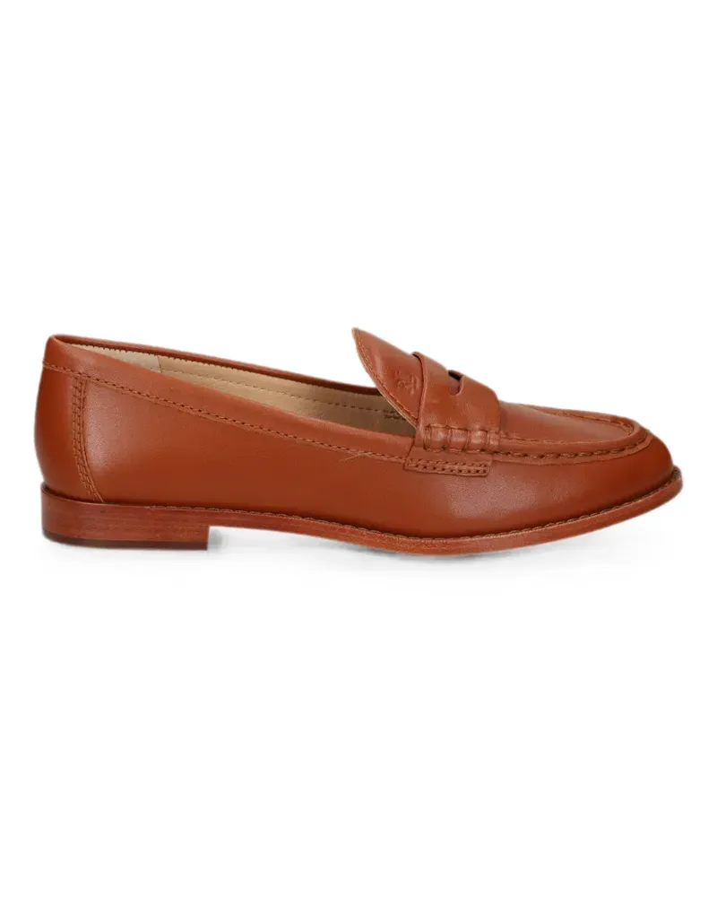 Ralph Lauren leather penny loafers - Braun Braun