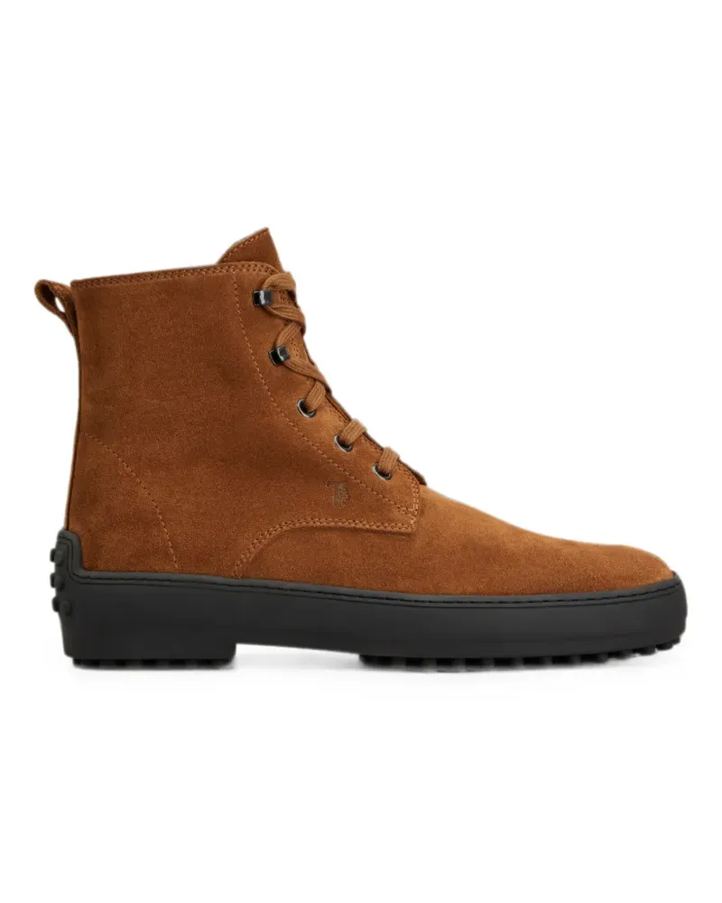 TOD'S Gommino Stiefel - Braun Braun