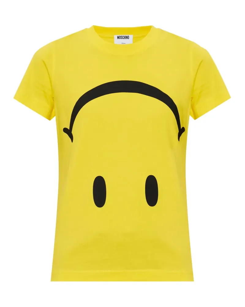 Moschino x Smiley short-sleeve T-shirt - Gelb Gelb