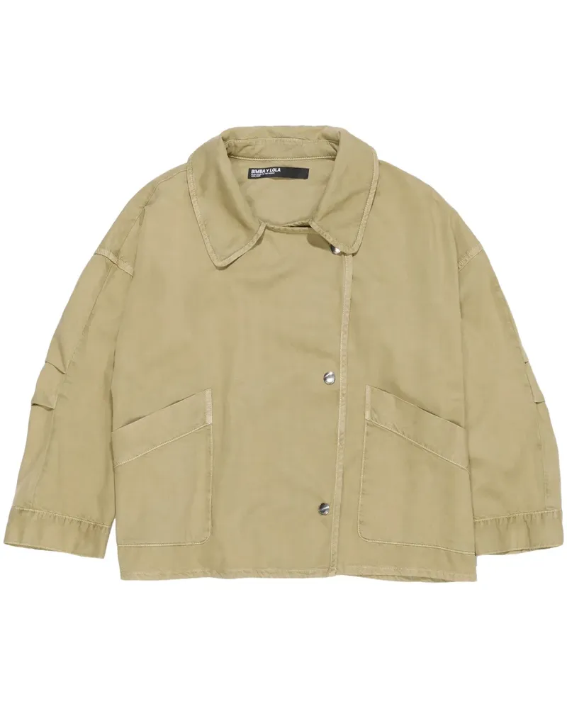 BIMBA Y LOLA Doppelreihige Jacke - Grün Grün
