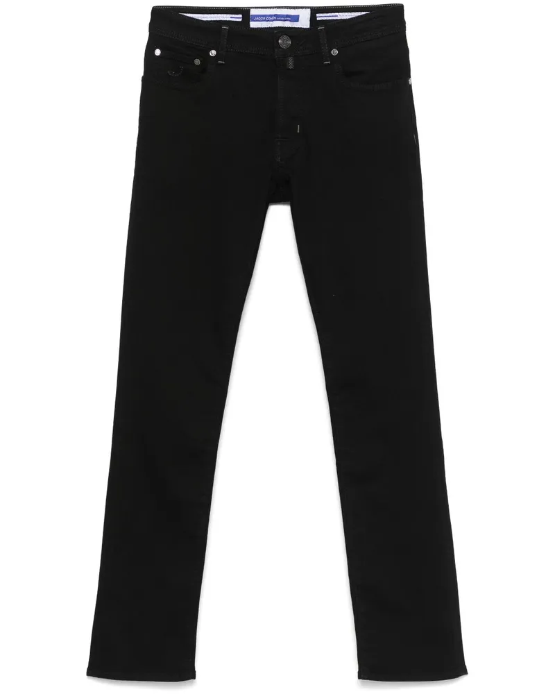 Jacob Cohën Bard Jeans - Schwarz Schwarz