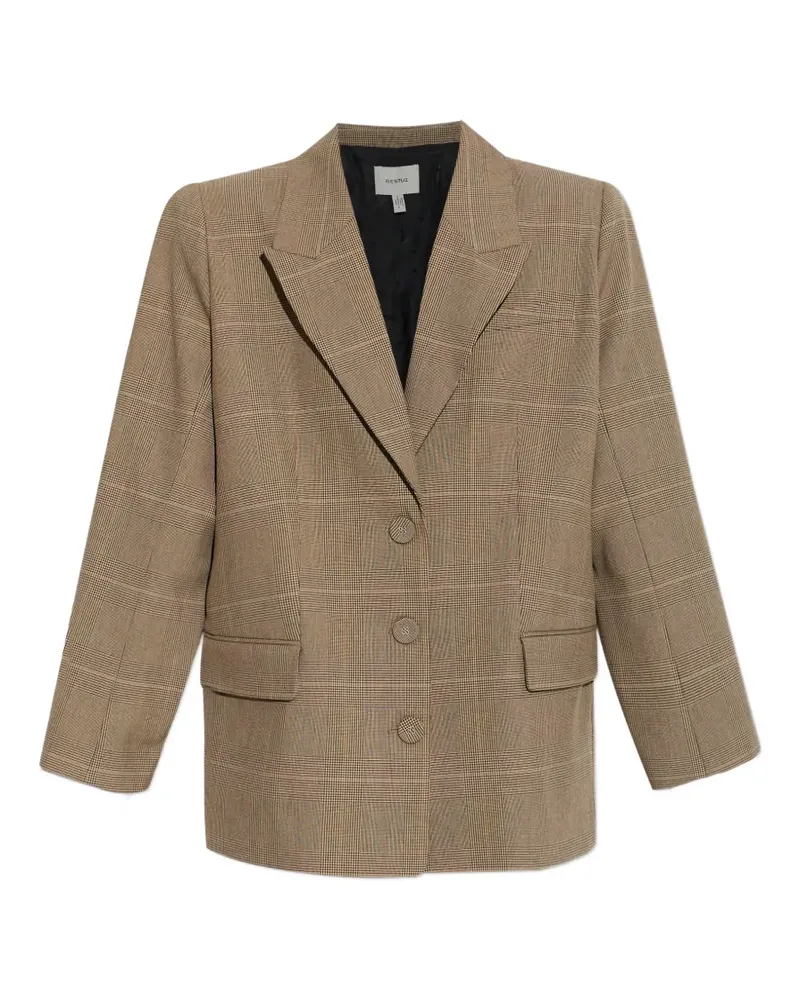 Gestuz Einreihiges Sakko - Braun Braun