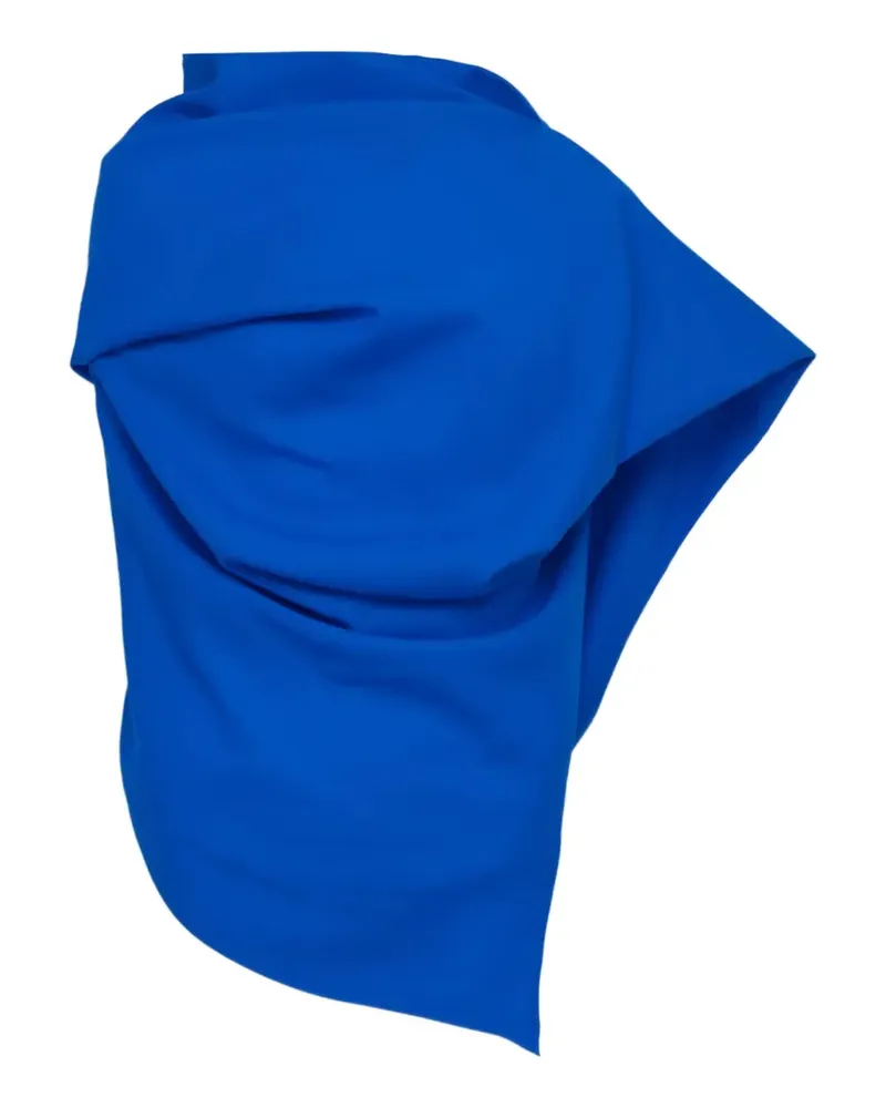Issey Miyake draped top - Blau Blau