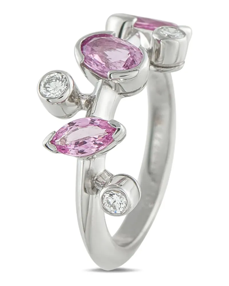 Cartier Pre-owned Meli Melo Ring aus Platin - Silber Silber