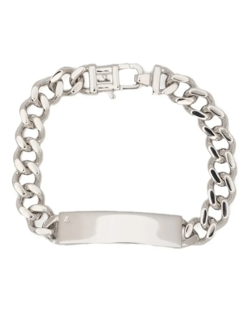 Tom Wood ID chain bracelet - Silber Silber