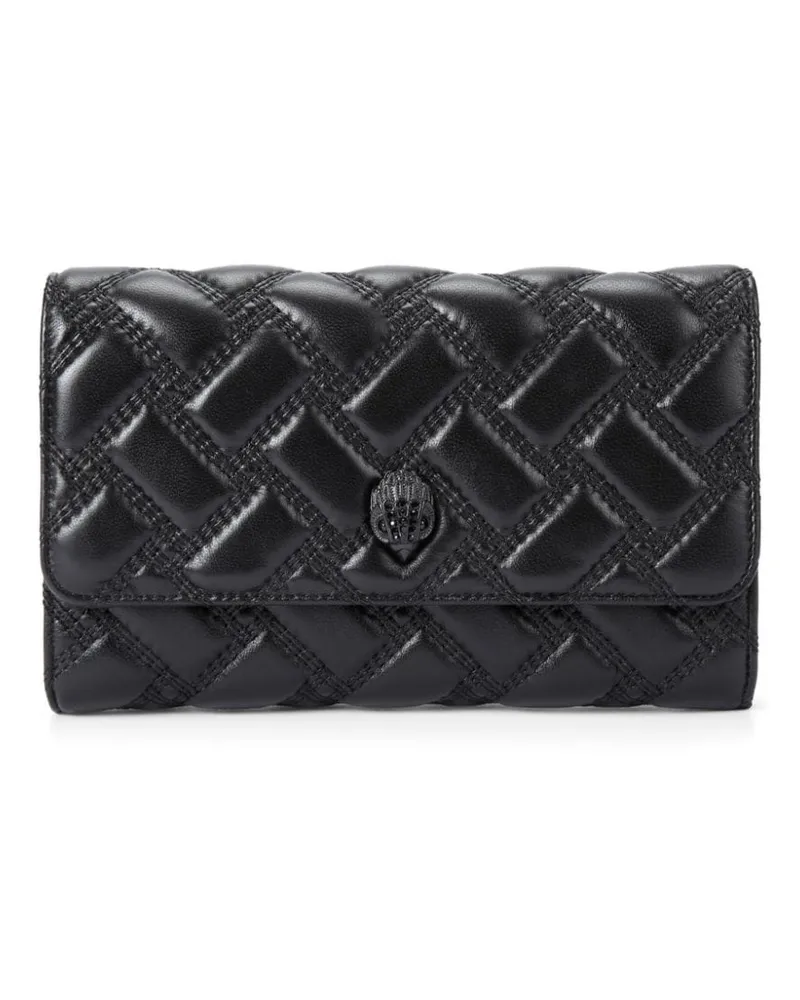 Kurt Geiger Gesteppte Kensington Eye Clutch - Schwarz Schwarz