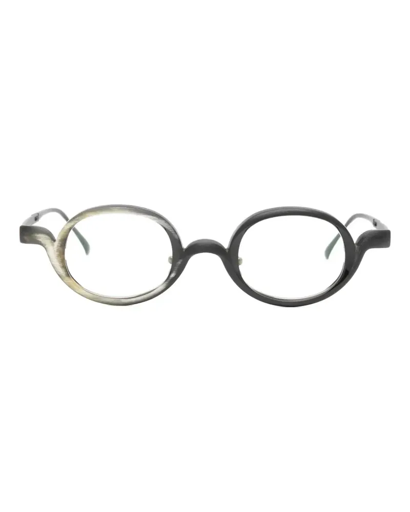 RIGARDS round-frame glasses - Nude Nude