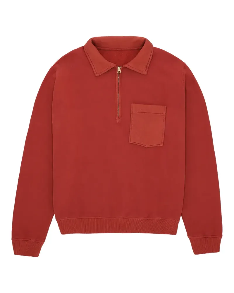 Fortela Yale half-zip sweatshirt - Rot Rot