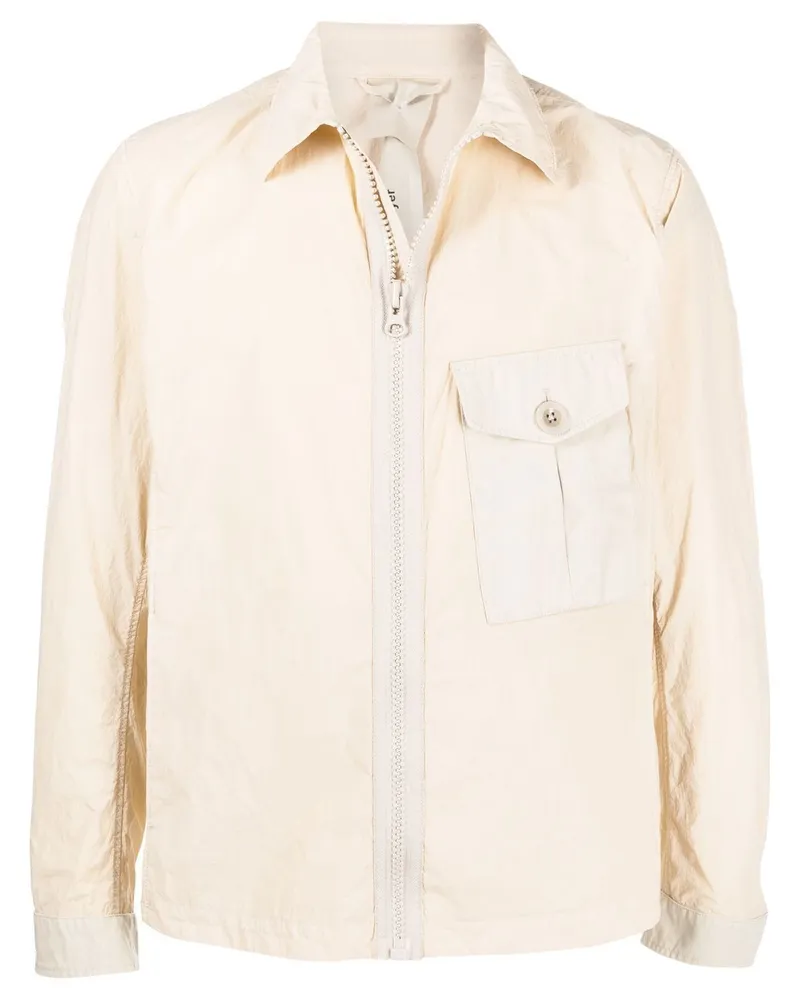 Ten c Leichte Jacke mit Taschen - Nude Nude