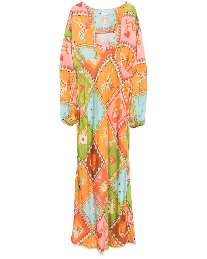 Never Fully Dressed Emma Maxikleid - Orange Orange