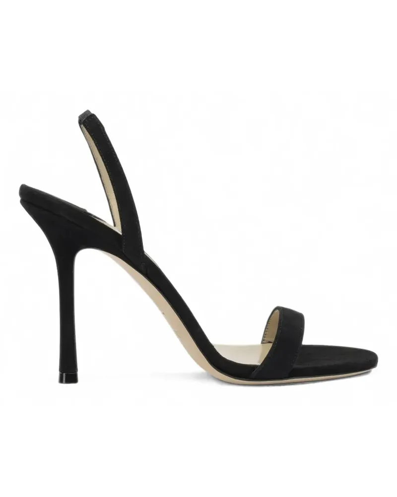 Jimmy Choo Jenn Sandalen aus Wildleder - Schwarz Schwarz