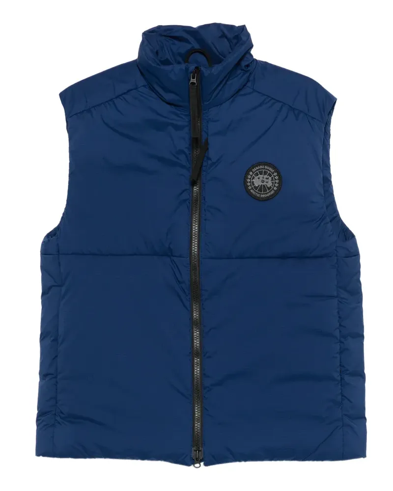 Canada Goose logo zip-up gilet - Blau Blau