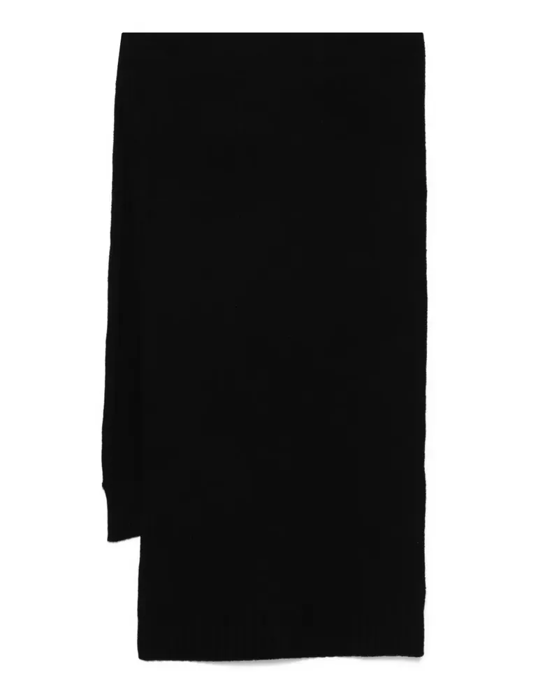 Jil Sander Klassischer Schal - Schwarz Schwarz