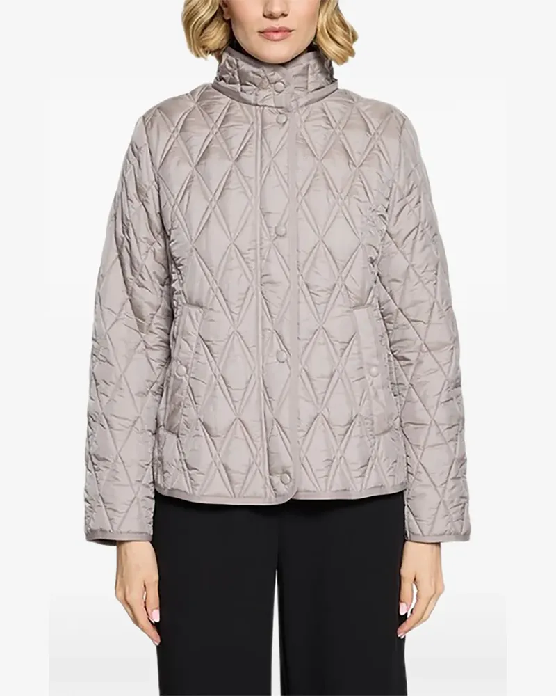 Betty Barclay quilted hooded jacket - Nude Nude