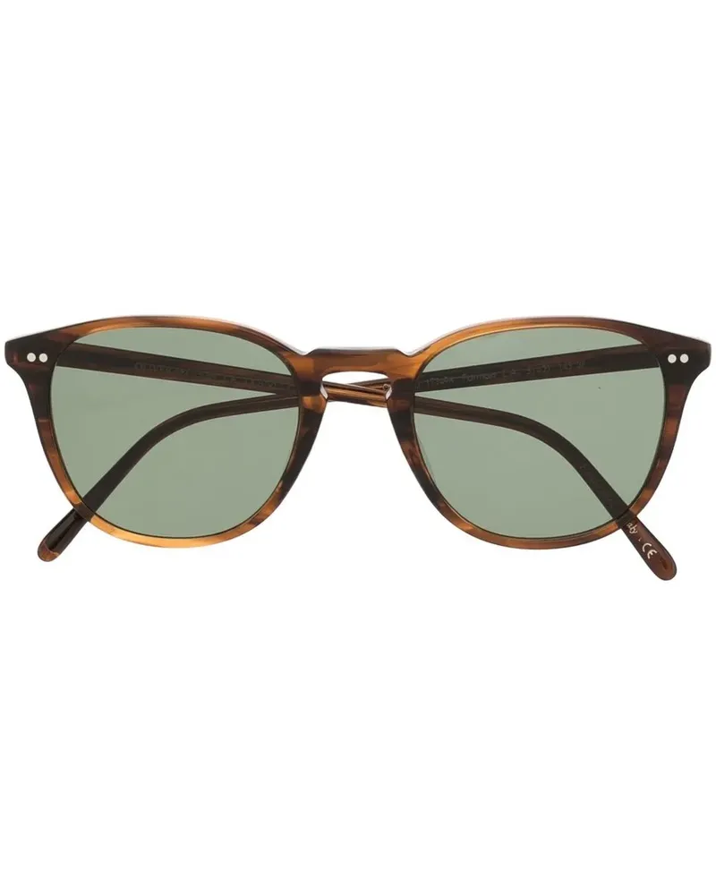 Oliver Peoples Forman L.A. Sonnenbrille - Braun Braun