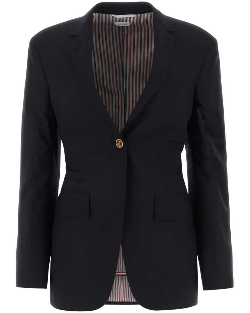 Thom Browne Blazer mit Streifen - Blau Blau